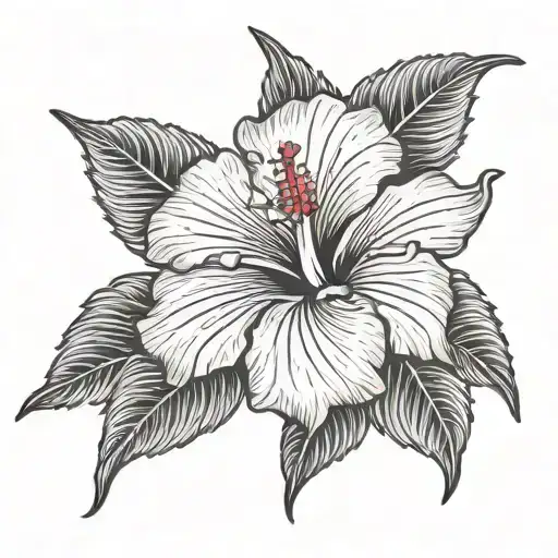 Hibiscus Flower For Male