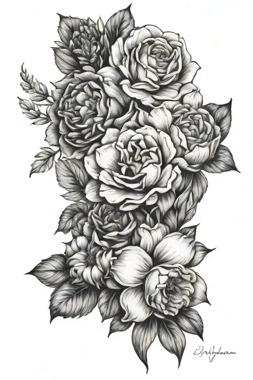 Birth Flowers For Each Member Of My Family