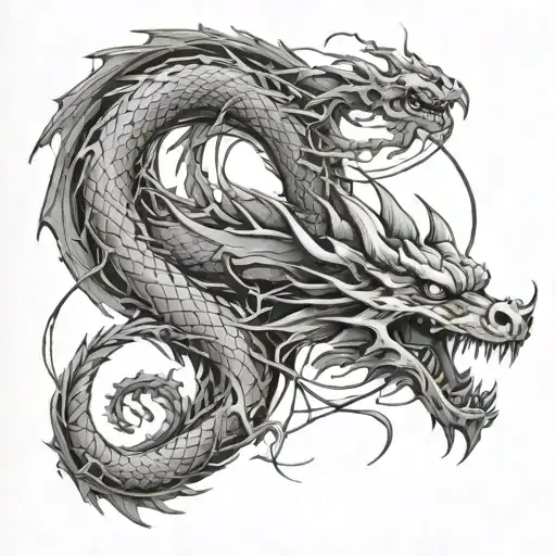 Dragon And Wire