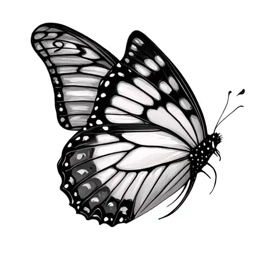 Cardinal Butterfly Heart