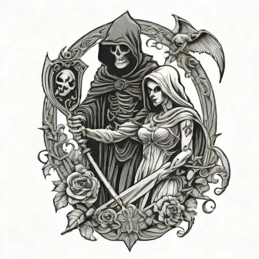Grim Reaper And Lilith