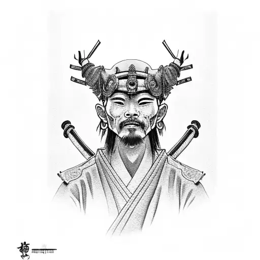 Kai Zen With Samurai