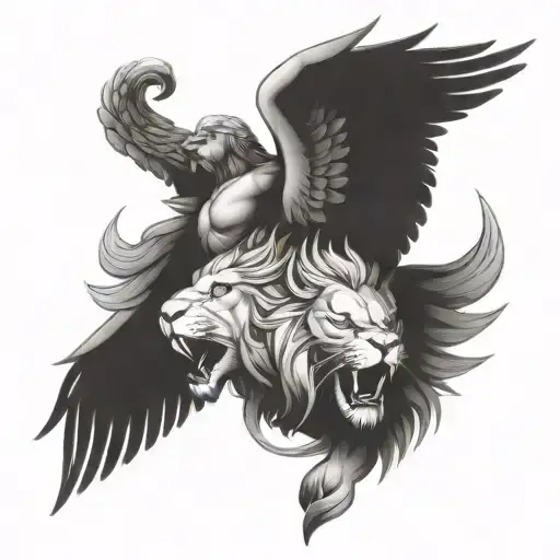 Roaring Lion Angel And Dove