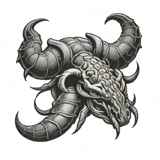 Bull And Scorpion Separate