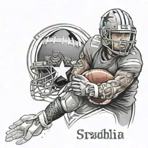 Football On Inner Arm Sleeve And Then My Name On Hand Shraddha