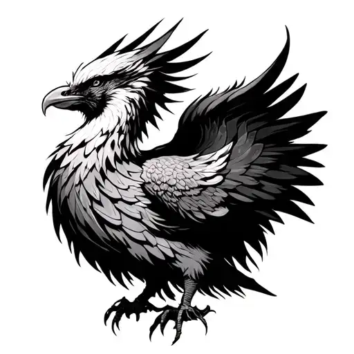 Phoenix Mit Prothese