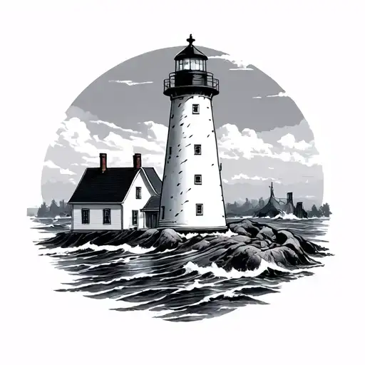 Bluenose Nova Scotia Lighthouse Add