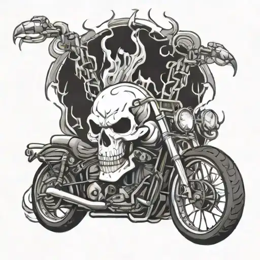 Ghost Rider With Bigger Skull