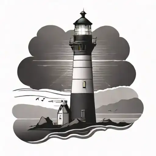 Minimalist Lighthouse