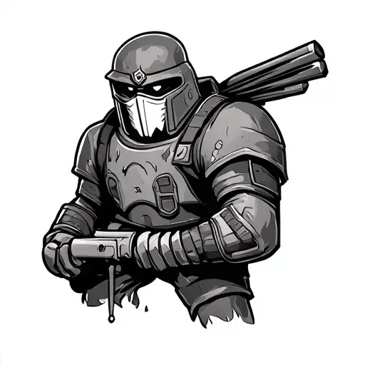 Wb Cartoon Tazmainian Devel Soilder