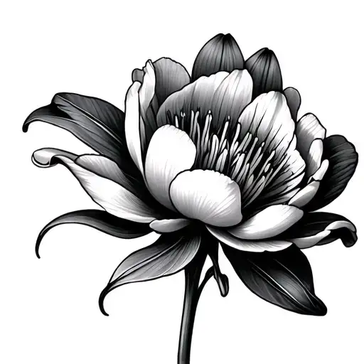 Lily Allium Giganteum Peony