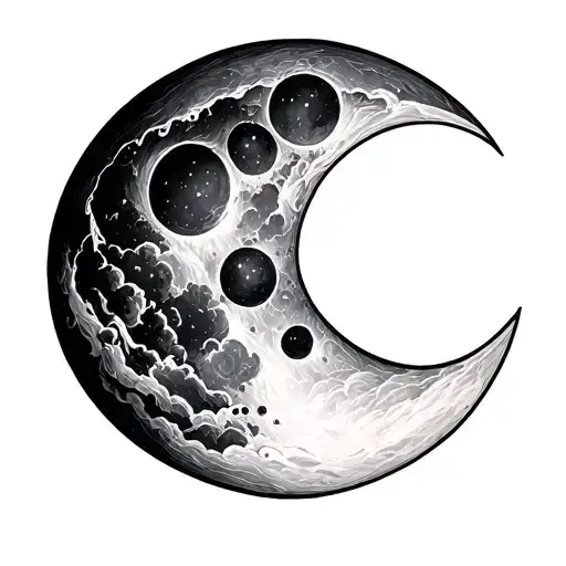 Moon Semi Colon