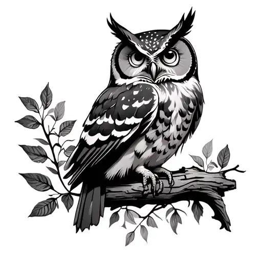 Woodsy Owl Neo Traditional