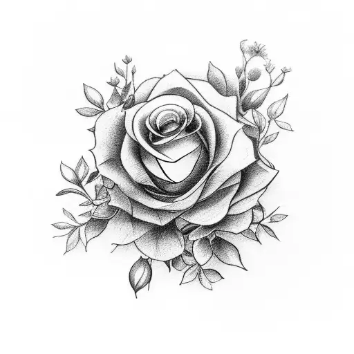 A Bouquet Of Flowers With Each Flower Representing A Different Book