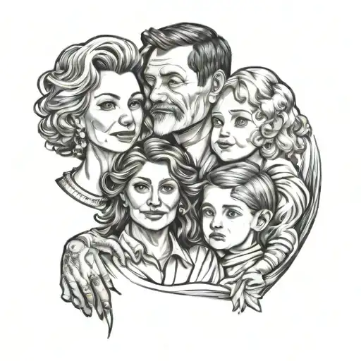 Family Portrait Style