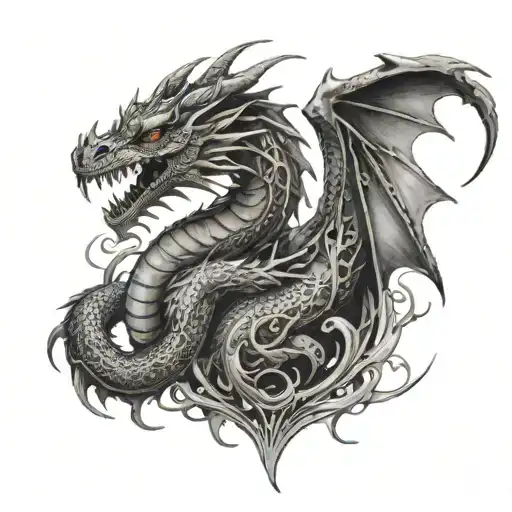 A Dragon That Killed Someone And Ate Her Heart