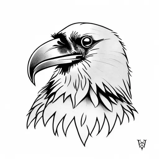 Raven Simple Outline