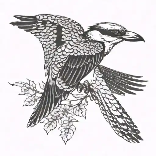 Kookaburra And Condor Flying