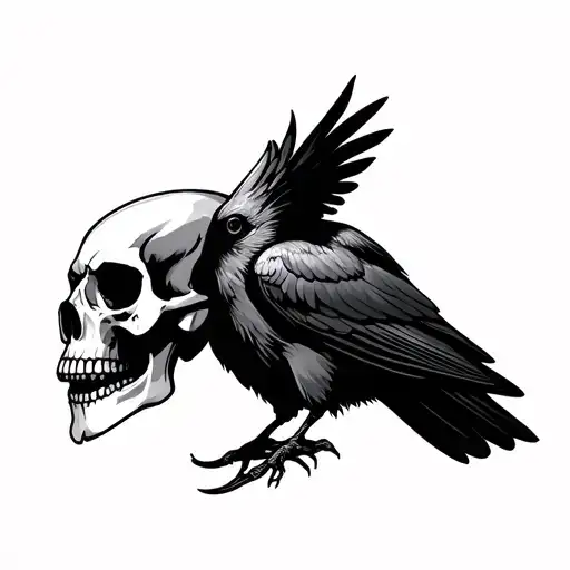 Skull And Crow Nordic