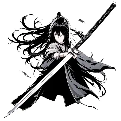 Bleach Anime Bankai Senbonzakura Kageyoshi Sword For Outer Foreigner