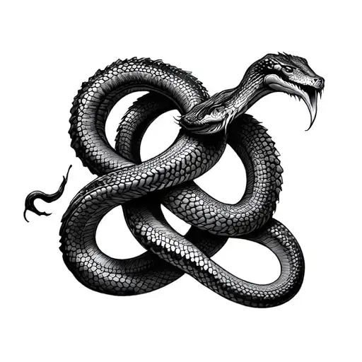Double Snake Ouroboros