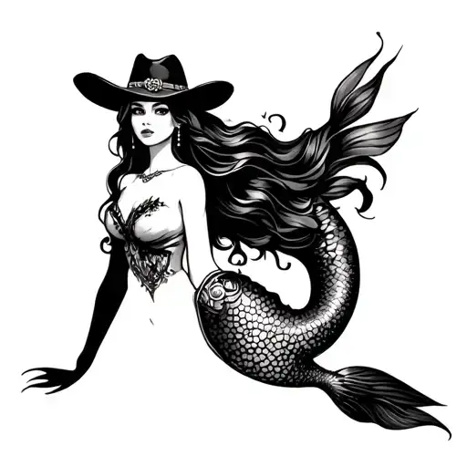 Cowgirl Mermaid