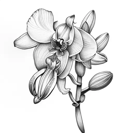 Orchid And Magnolia