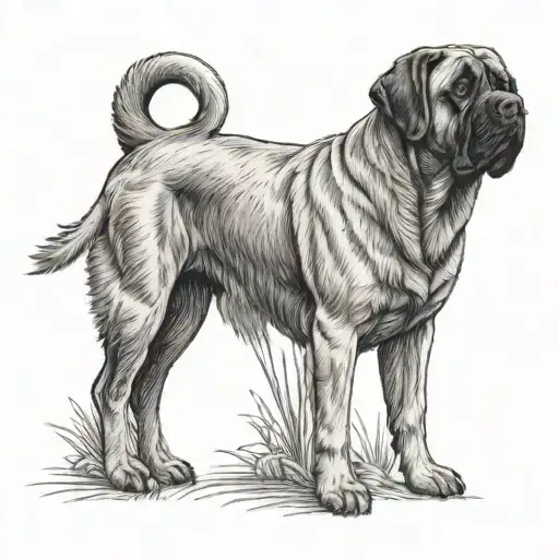English Mastiff Dog