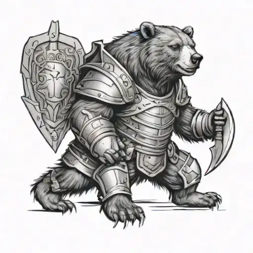 Bear And Armor