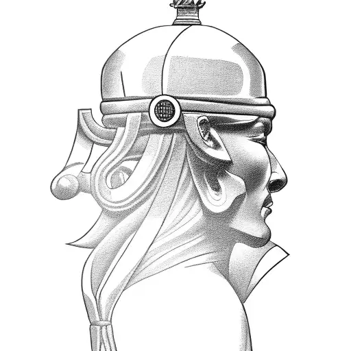 Chess Piece With Black Belt