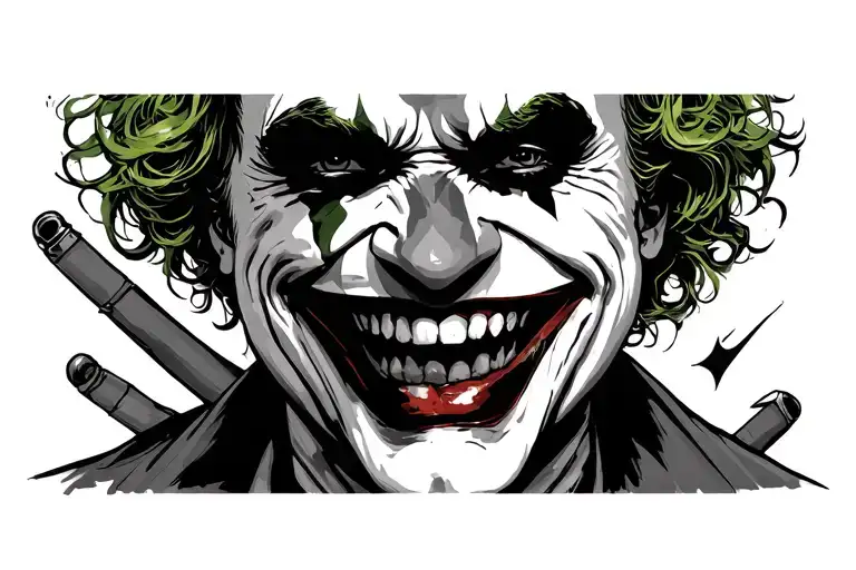 The Joker Who Laughs