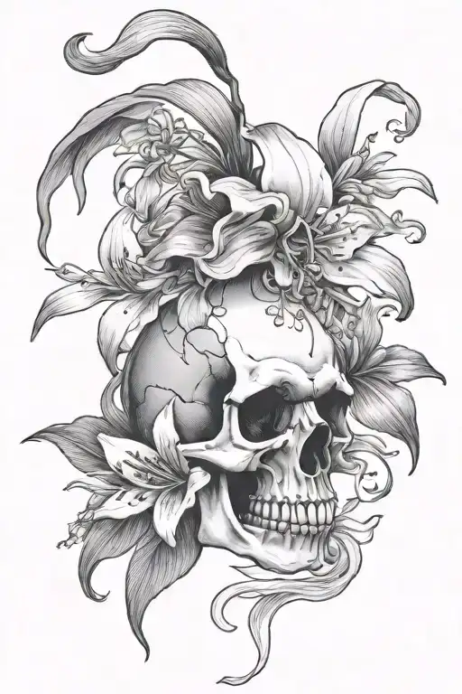 Skull And Lillie Flower