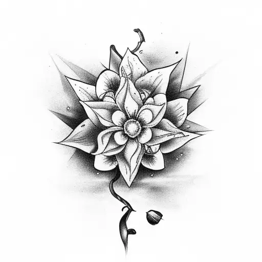 Quote Beautiful Crazy In The Stem Of Flower