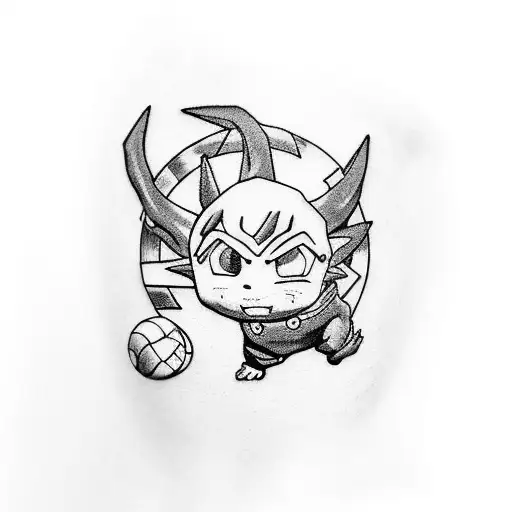 Goku Gohan Vegita Ash Ketchum Pikachu Charizard Pokemon Ball Dragon Ball As A Arm Tattoo Sleeve