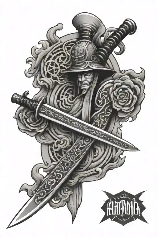 Katana Sword Japanese Temple