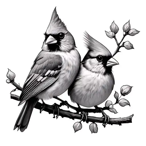 Single Needle Cardinal Friends