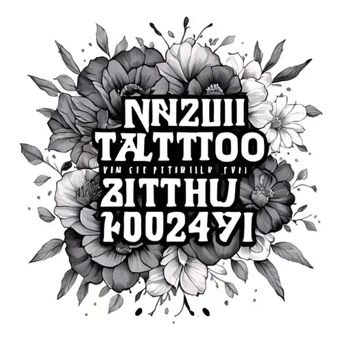 Kids Names With Birthdays In Roman Numerals Integrated