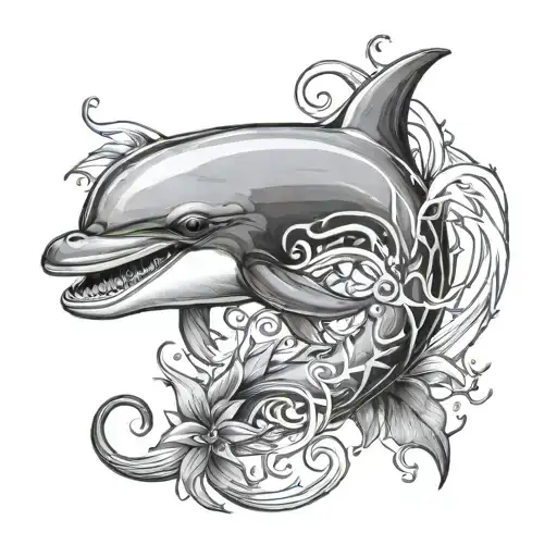 Dolphin And Scorpion
