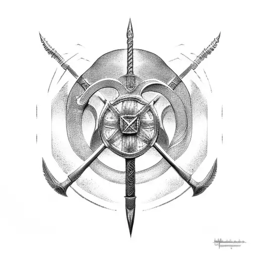 Heimdall Horn And Sword Norse Mythology