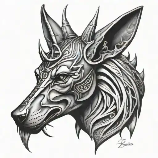 Anubis And Realism Style