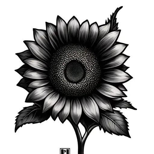 Honey Comb Background With Sunflower