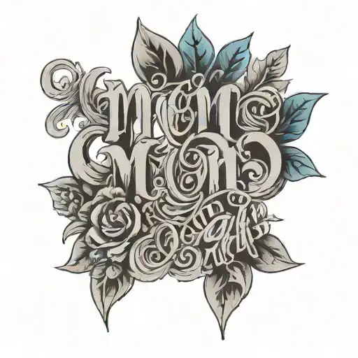 Mom Saragoza Font Text Written