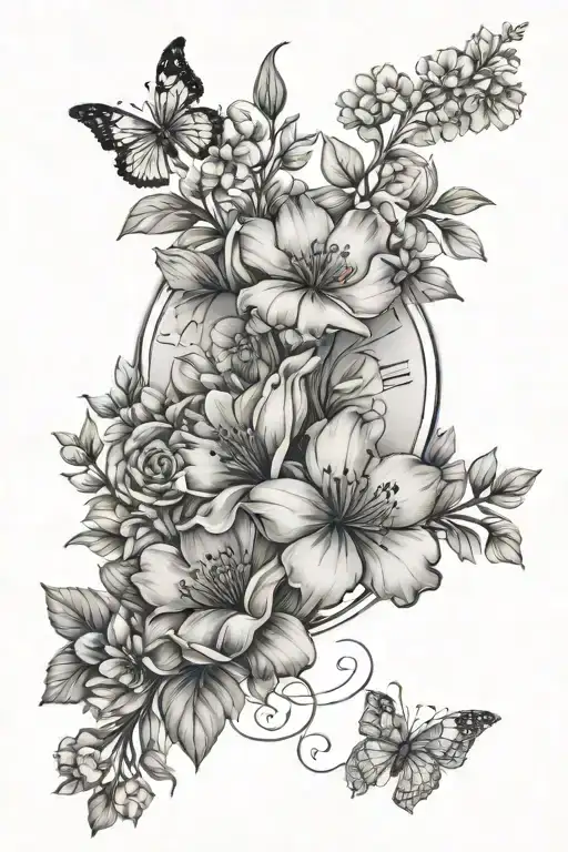 Time And Date Of Birth Month Flowers