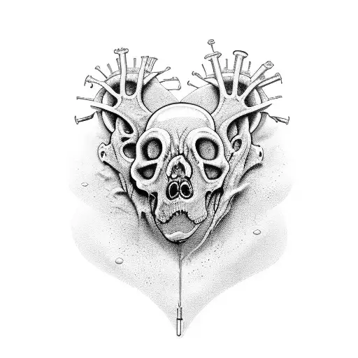 The Word T-dog In A Heart