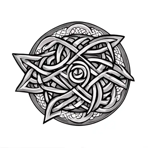 Welsh Celtic Pattern Melanie