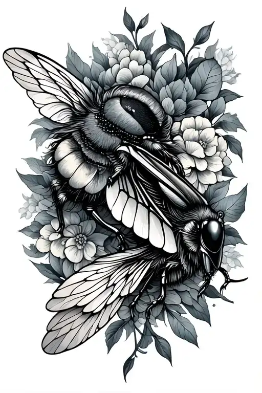 The Word Mucha Made Into A Fly