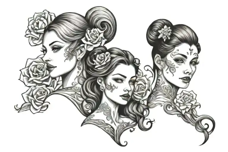 M And E Mother And Daughter