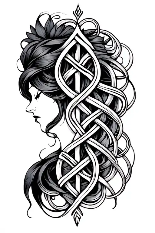 Feminine Celtic Knot