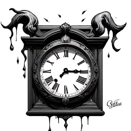 Clock Crying Sleeve