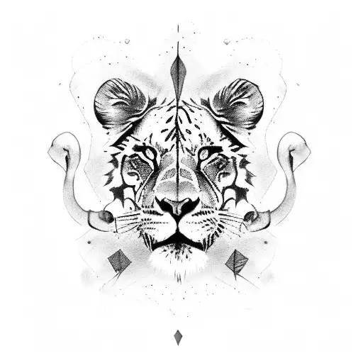 Lion Or Tiger Forearm